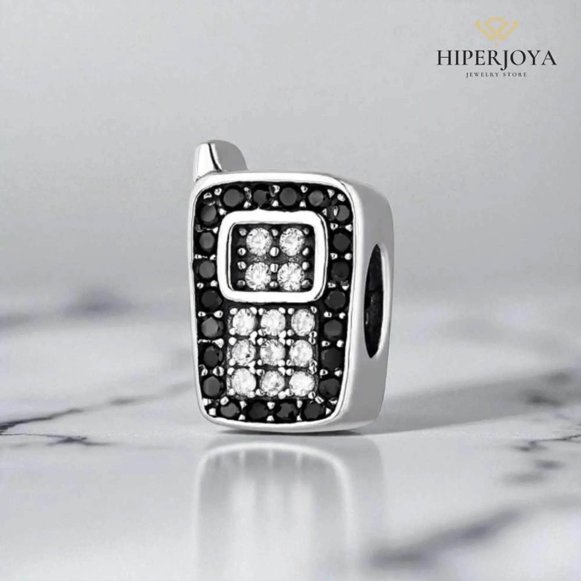 Silver mobile bead 2