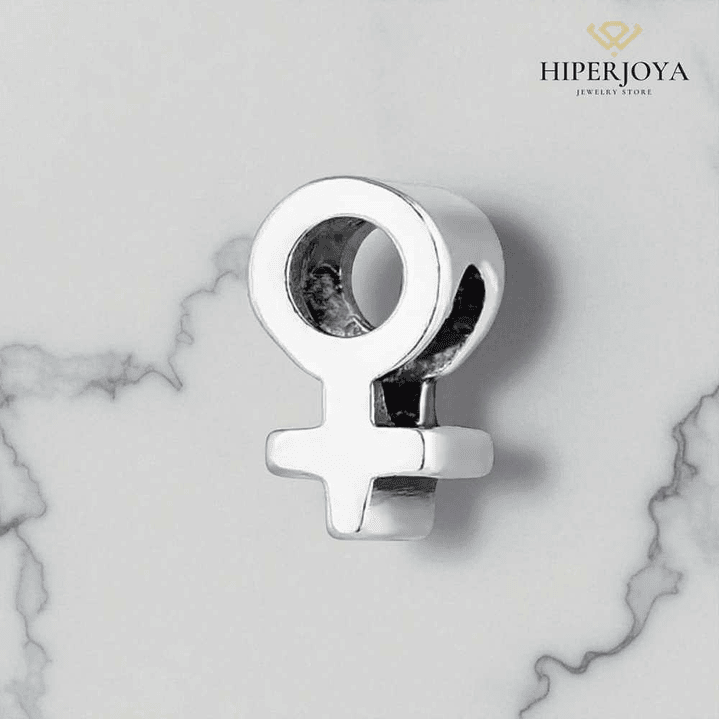 Abalorio femenino plata 2