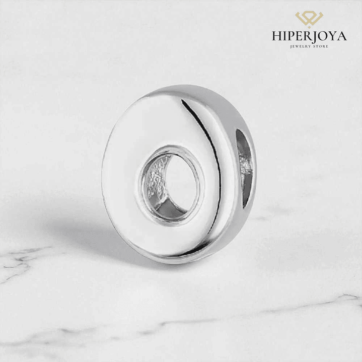 Abalorio número cero plata 2