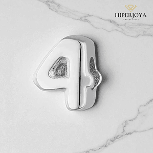 Silver bead number four