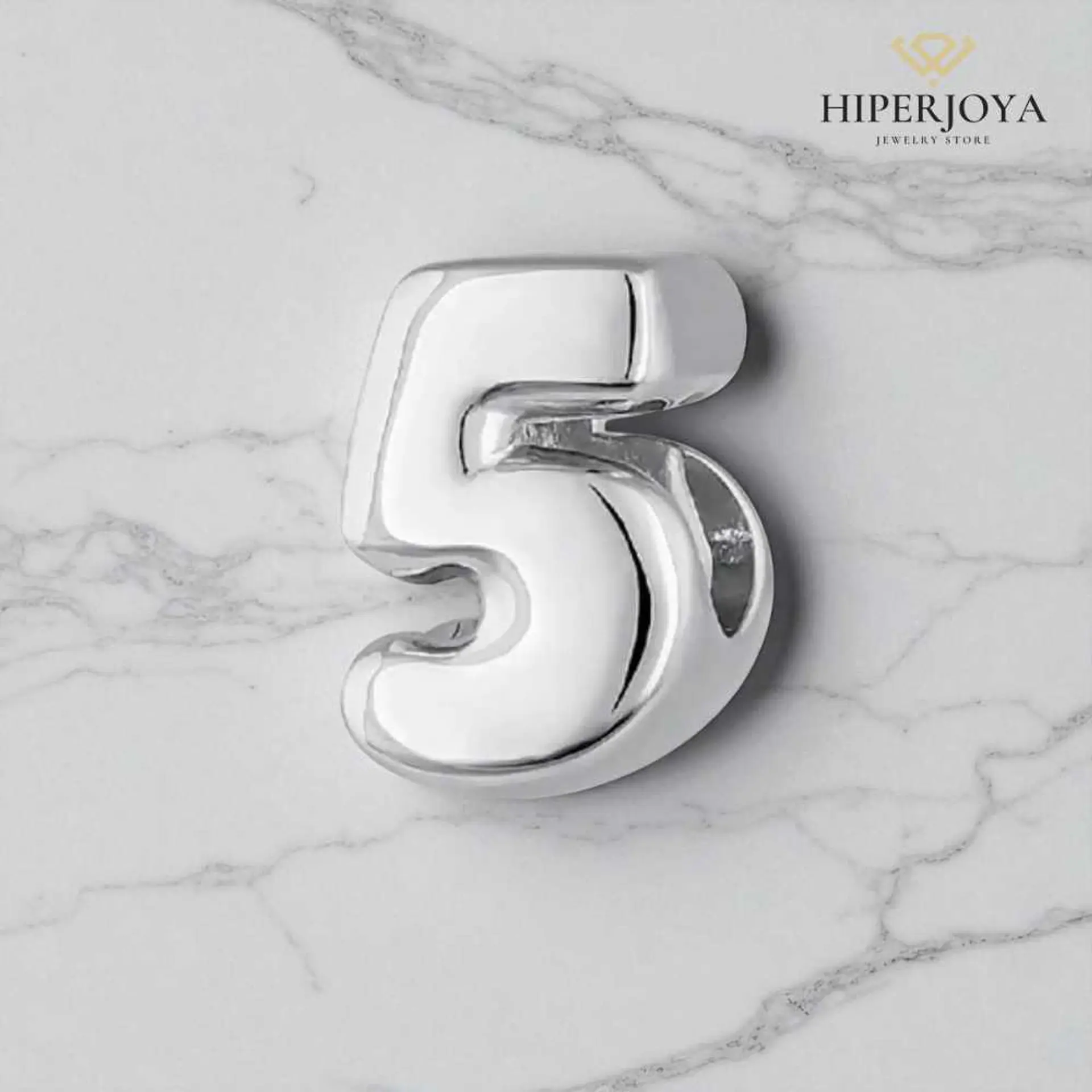Silver bead number five 2