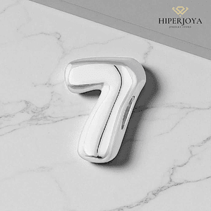 Silver bead number seven