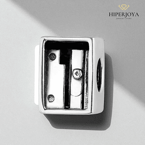 Abalorio sacapuntas plata 