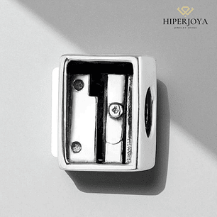 Abalorio sacapuntas plata 