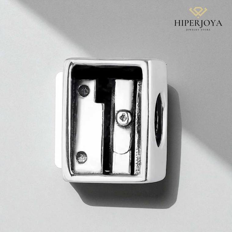 Abalorio sacapuntas plata  2