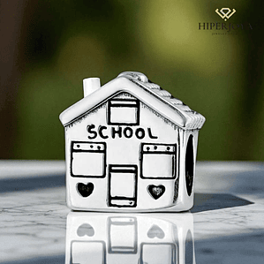 Abalorio school plata