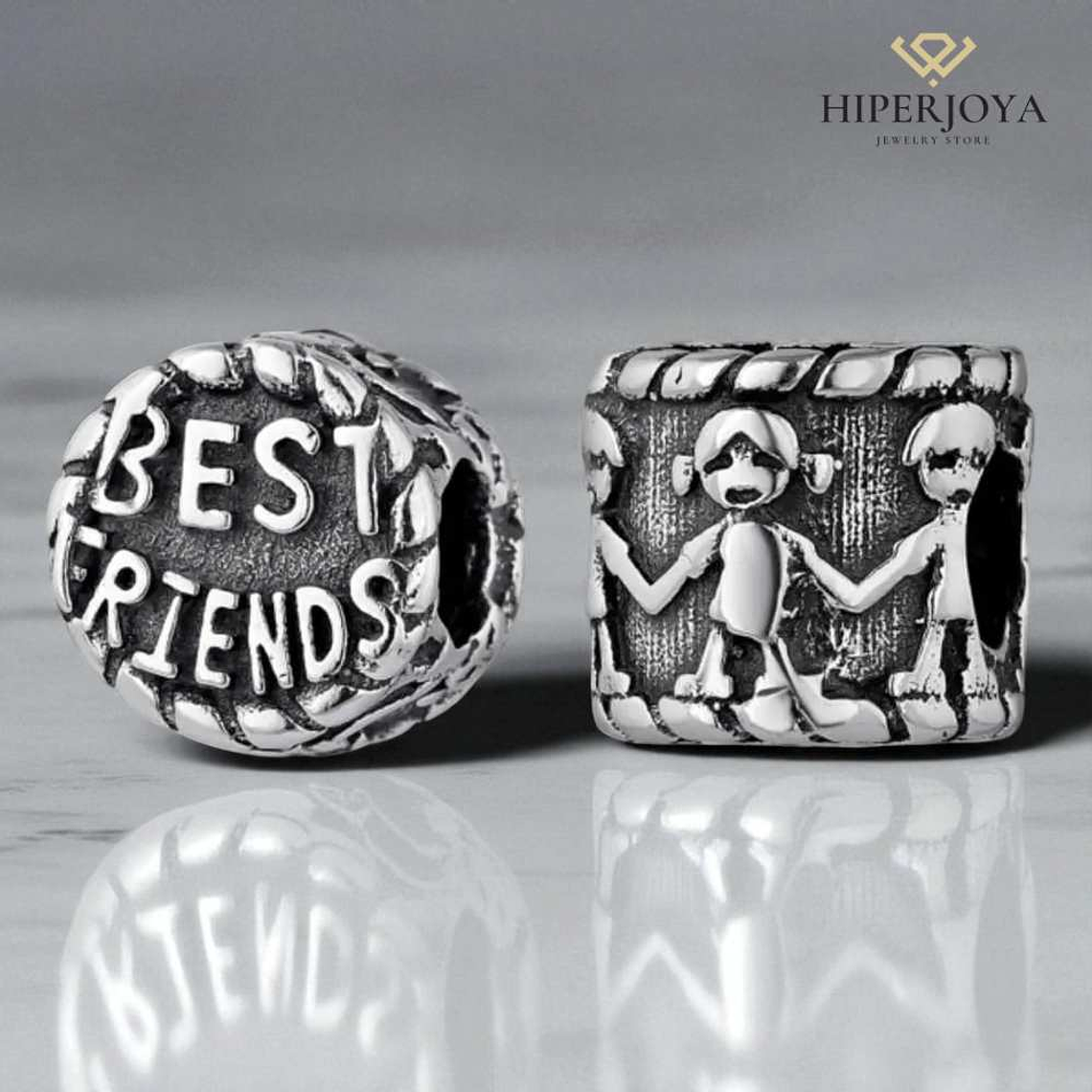 Abalorio best friend plata 2