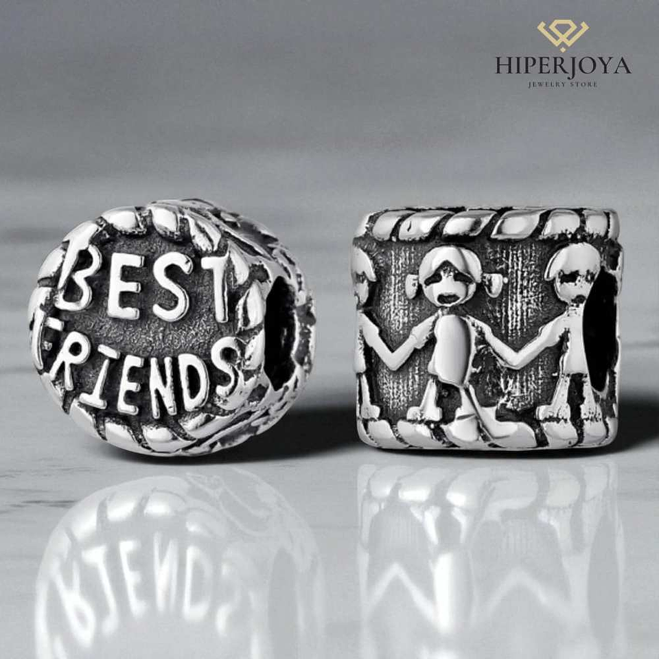 Abalorio best friend plata 2