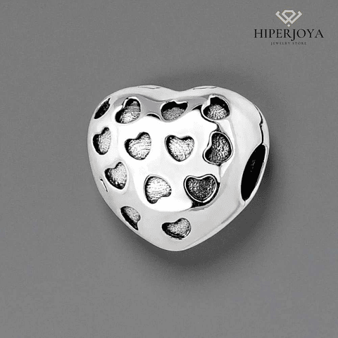 Abalorio amor eterno plata
