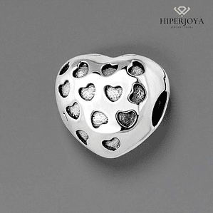 Abalorio amor eterno plata