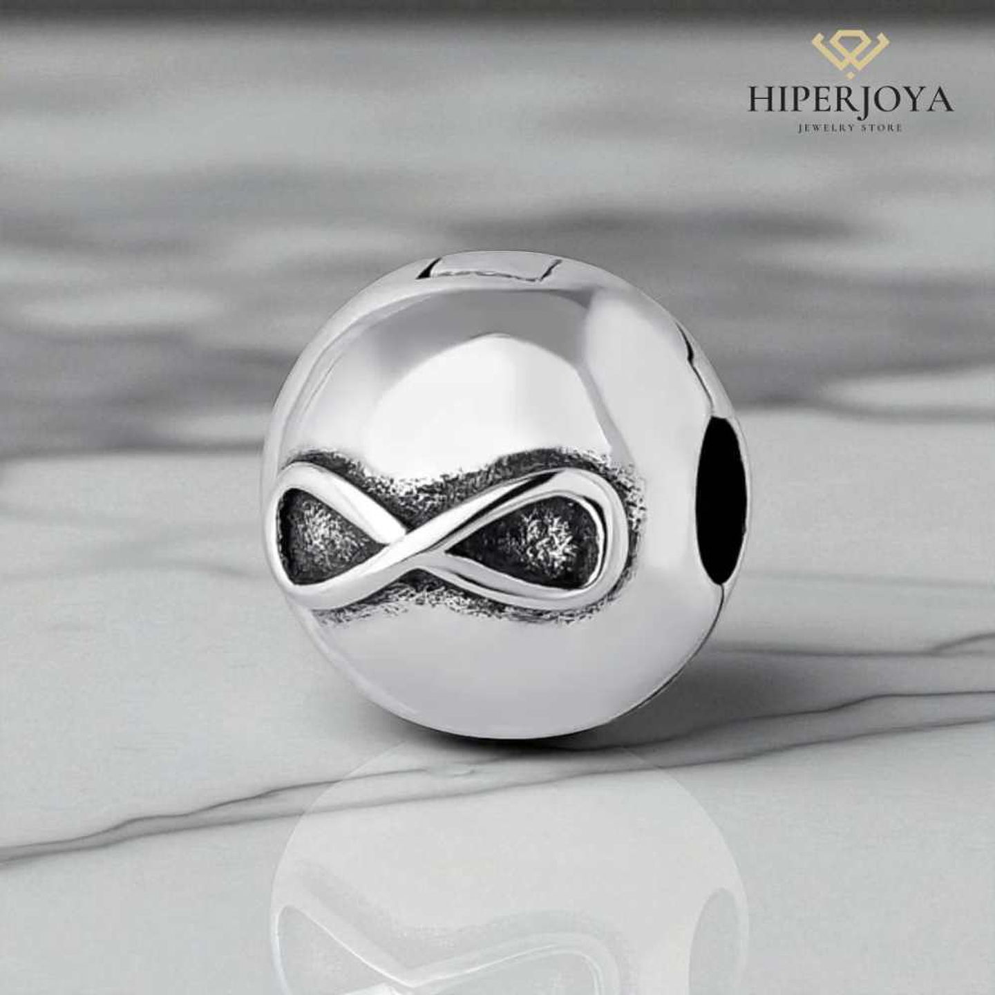 Abalorio infinito plata  2