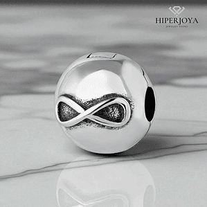 Abalorio infinito plata 