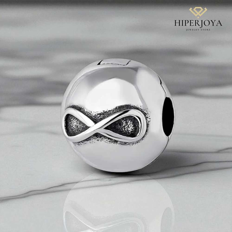Abalorio infinito plata  2