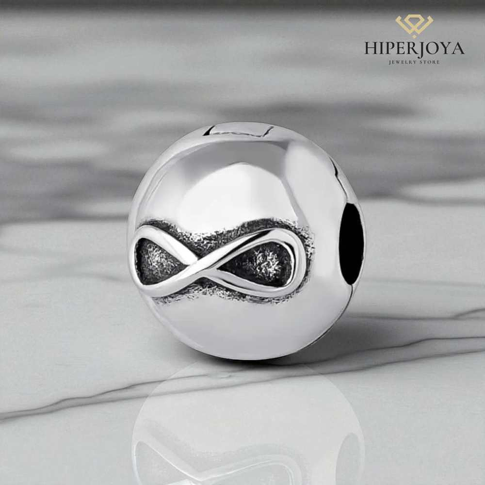 Abalorio infinito plata  2