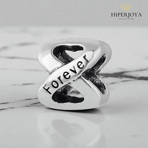 Abalorio infinito forever plata