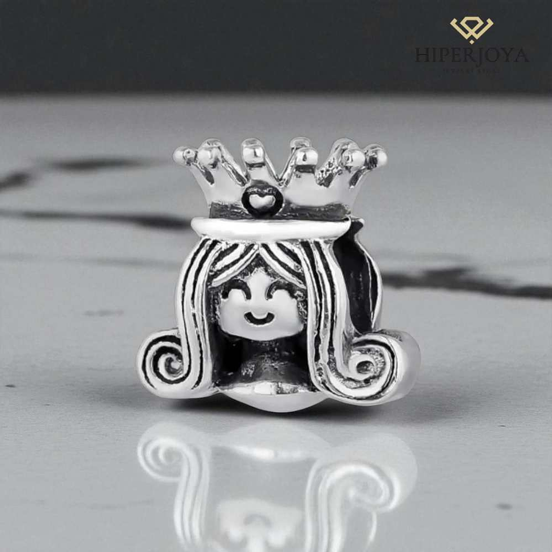 Abalorio princesa plata 2