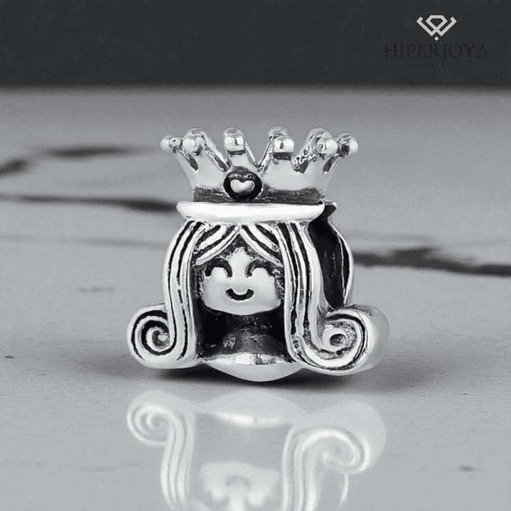 Abalorio princesa plata 2