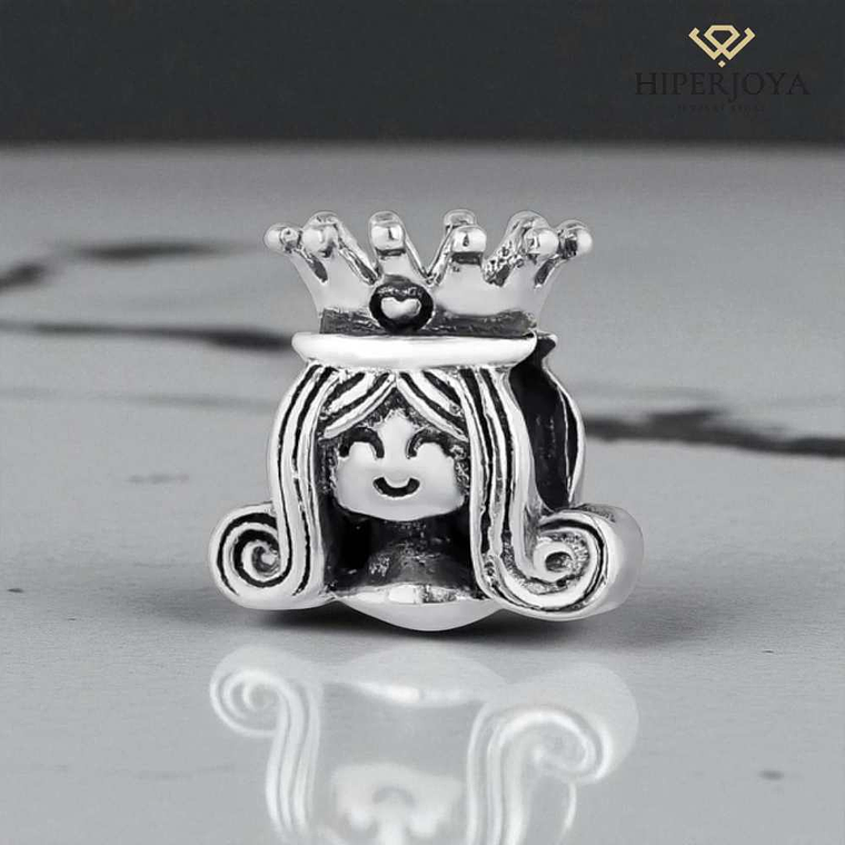 Abalorio princesa plata 2