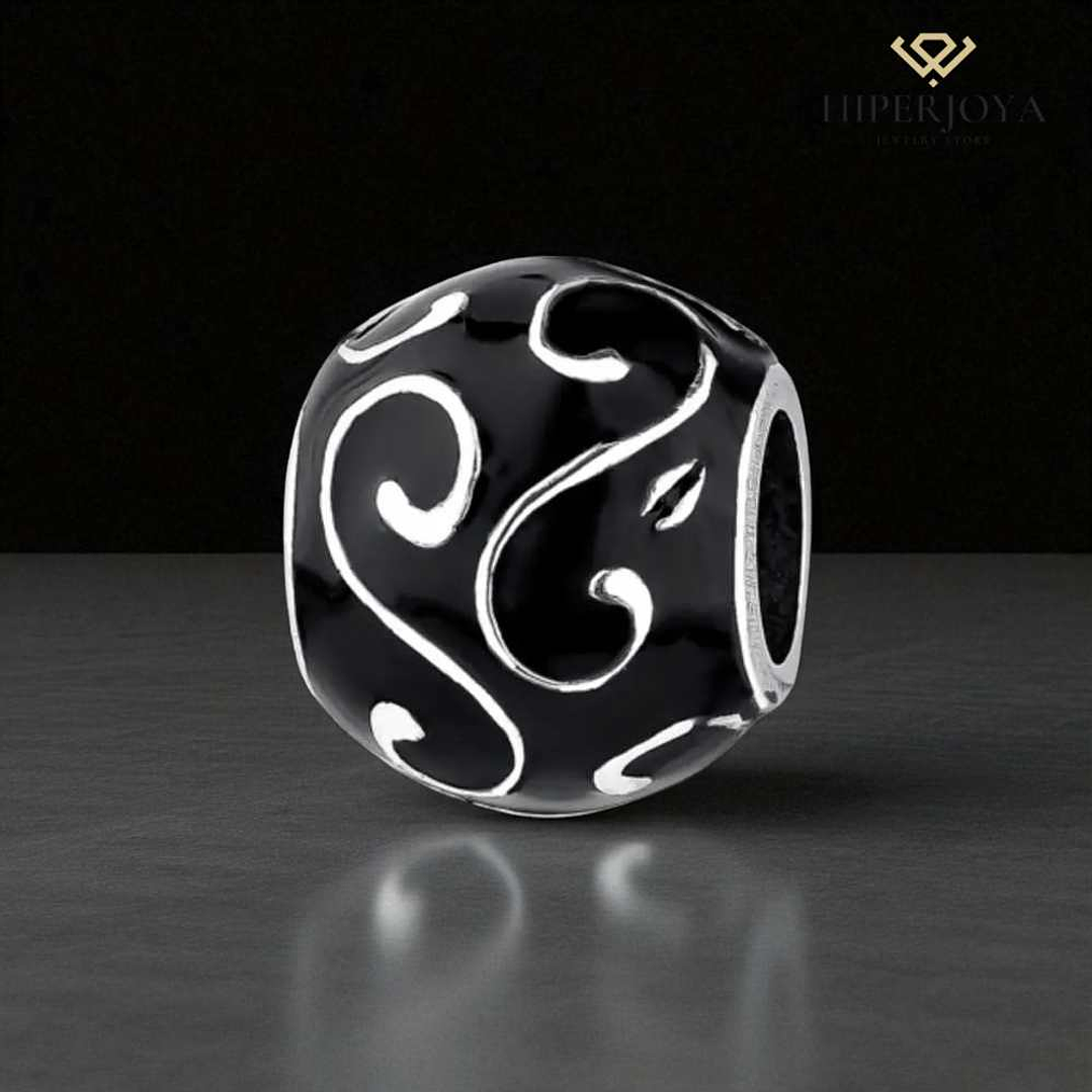 Abalorio ramas plata 2