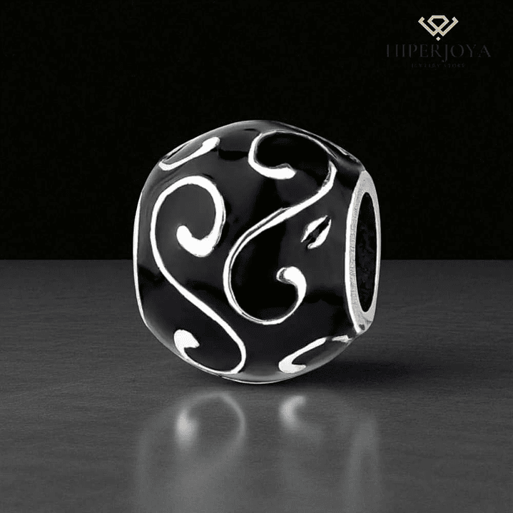 Abalorio ramas plata 2