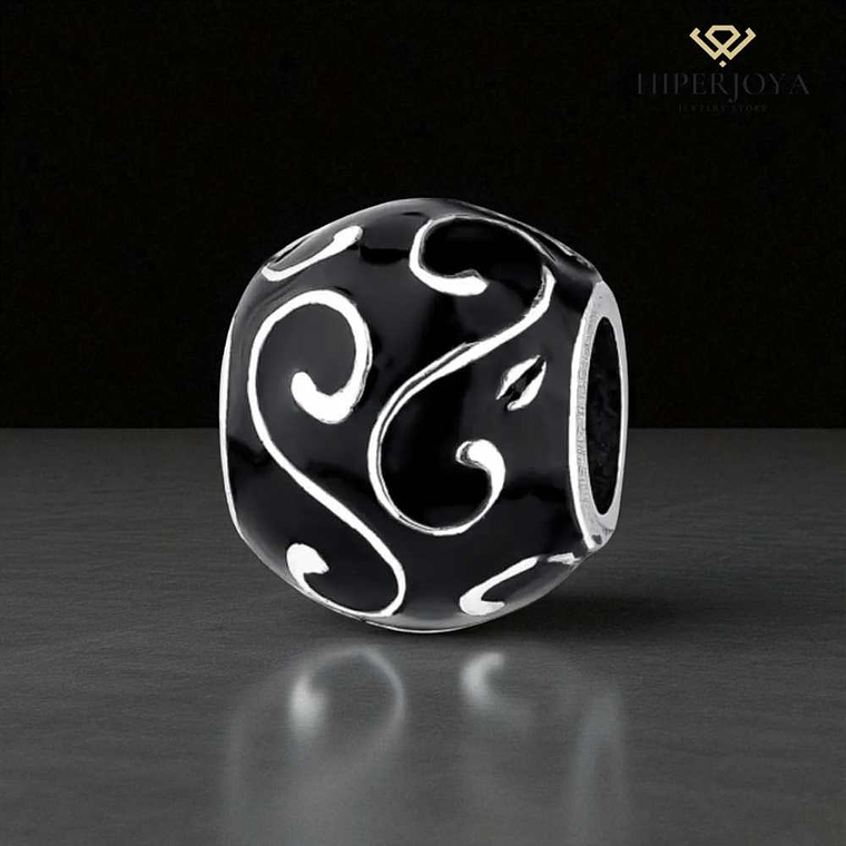 Abalorio ramas plata 2