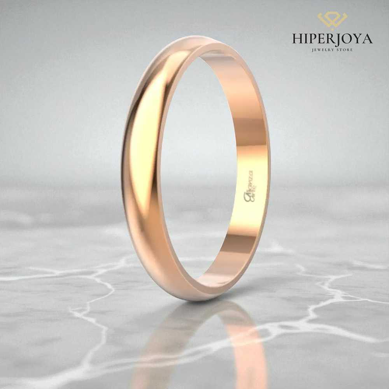 Alianza de Oro 3 mm 9