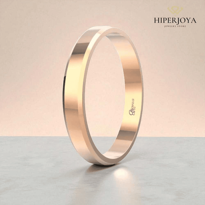 Alianza de Oro 3 mm 7