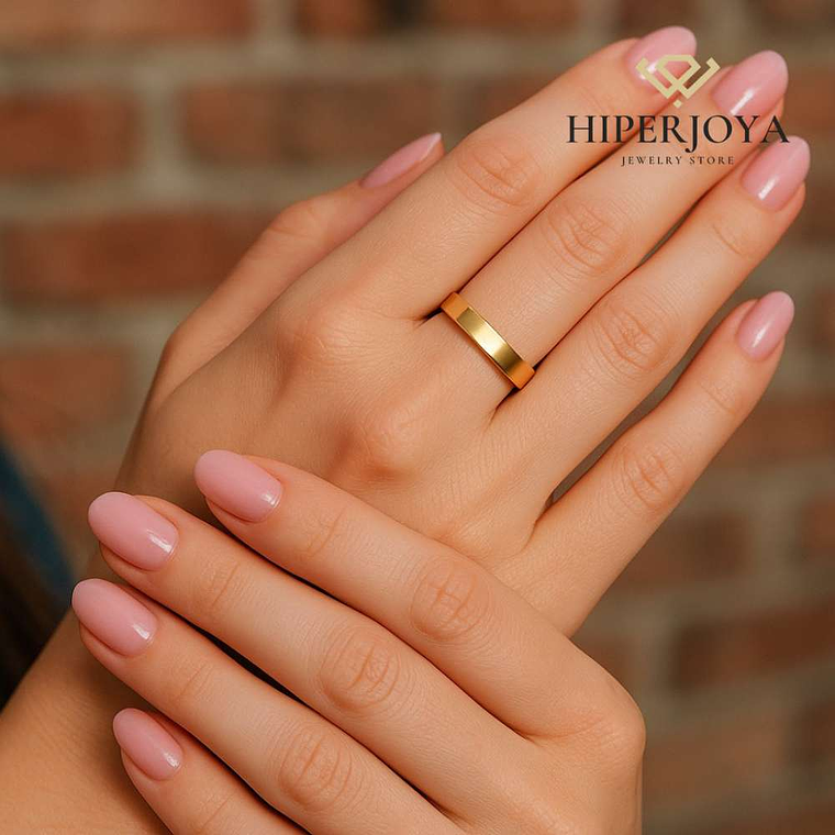 Alianza de Oro 3 mm 2