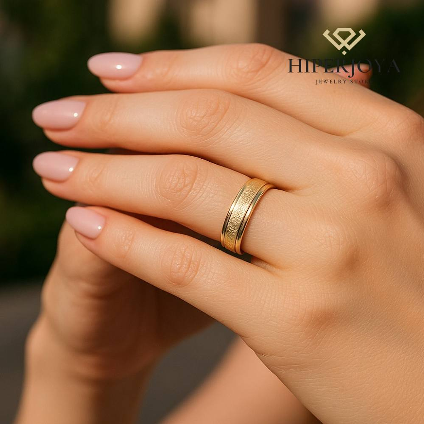 Alianza combinada Oro 4 mm 2