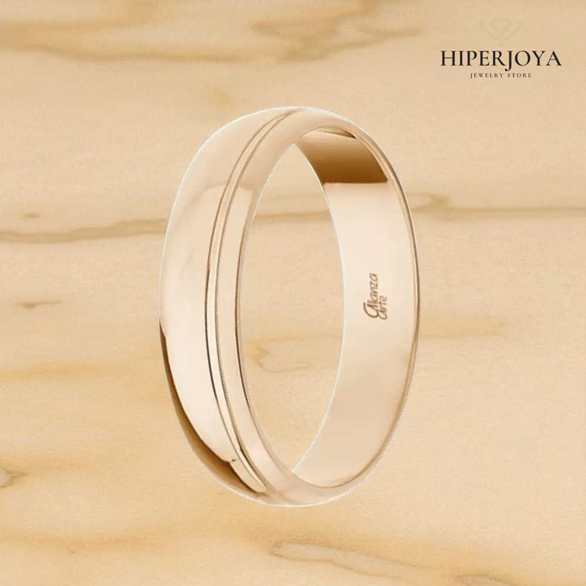 Alianza Oro rosa 4.5 mm 3