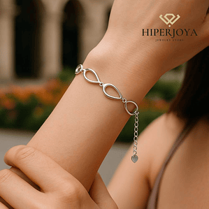 Pulsera de eslabones gota