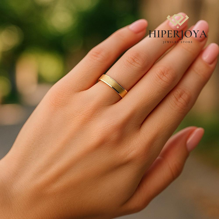 Alianza de Oro 4 mm 2