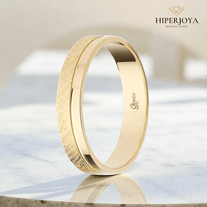 Alianza de Oro 4 mm