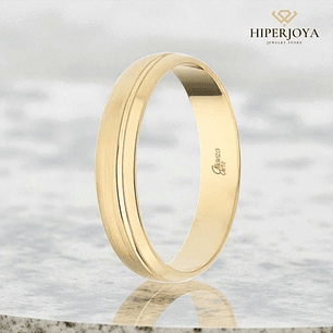 Alianza de Oro 4 mm