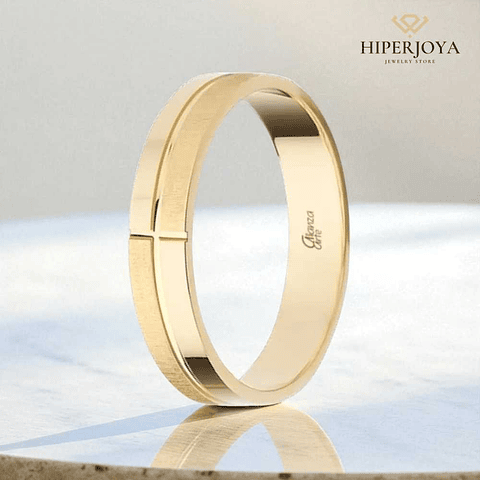 Alianza de Oro 4 mm