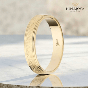 Alianza de Oro 4 mm