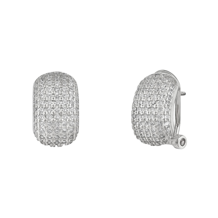 Pendiente de plata mujer  1