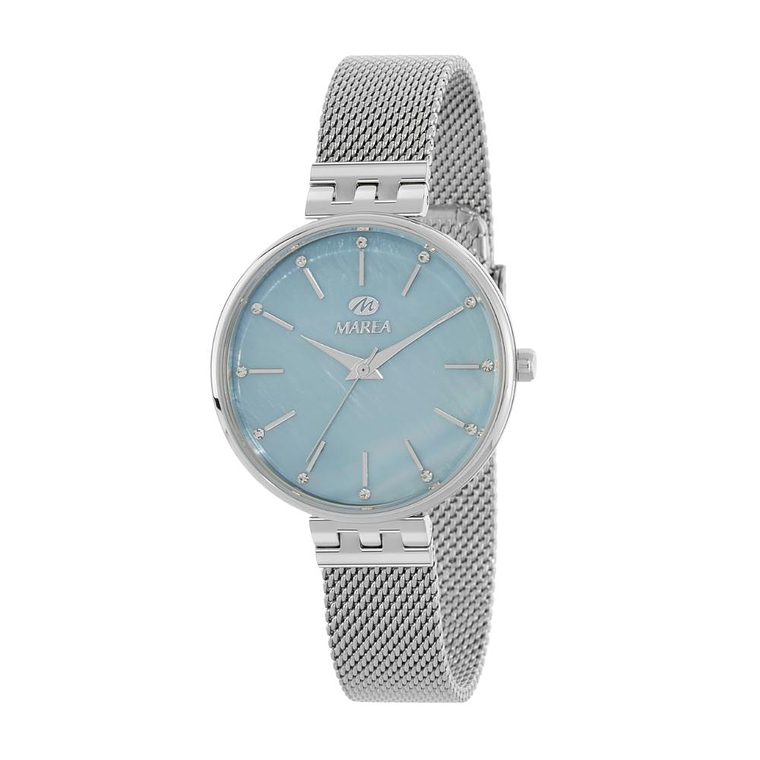 Reloj con la esfera azul para mujer 1