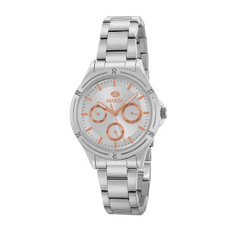 Reloj de acero para mujer 