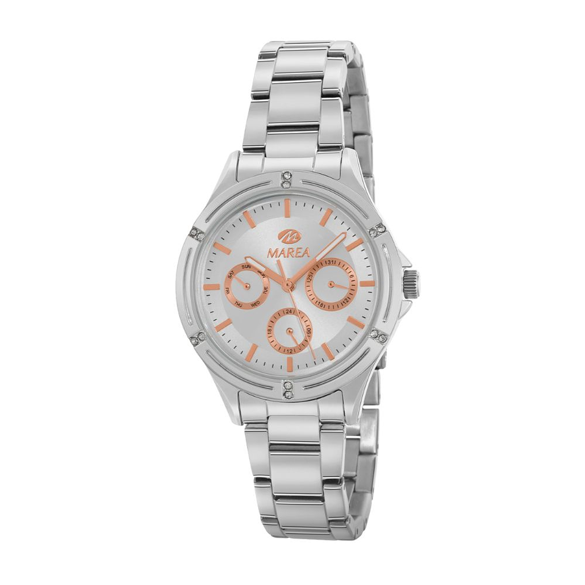 Reloj de acero para mujer  1