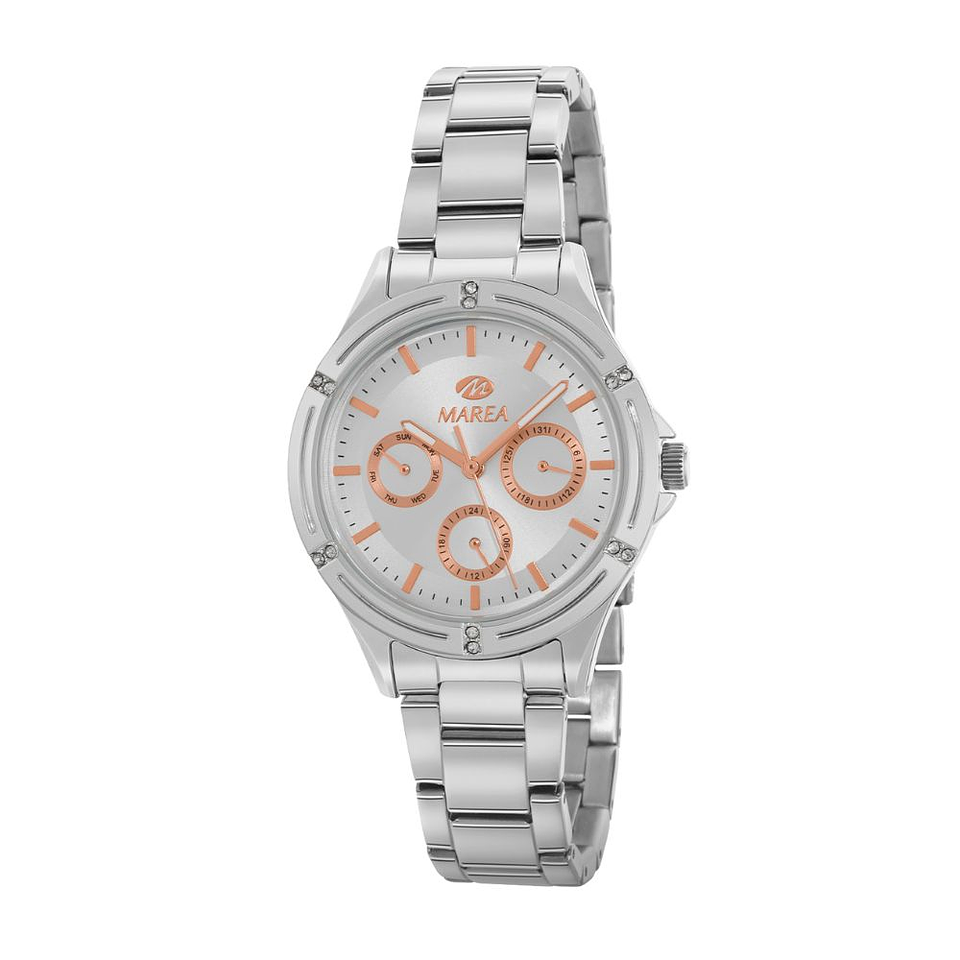 Reloj de acero para mujer  1