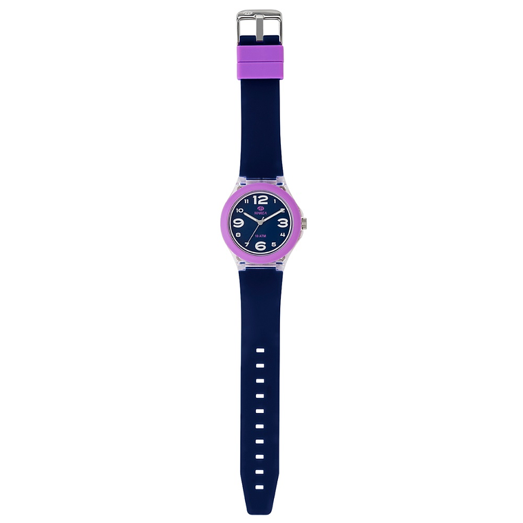 Reloj para mujer de esfera violeta  4