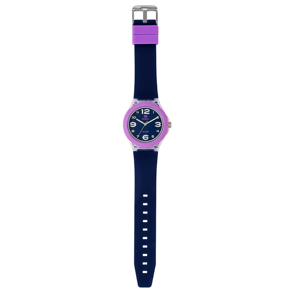 Reloj para mujer de esfera violeta  4