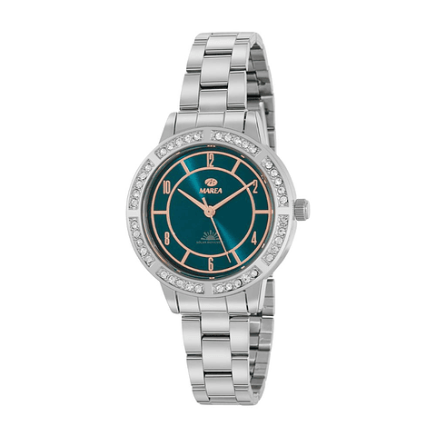 Reloj de carga solar para mujer