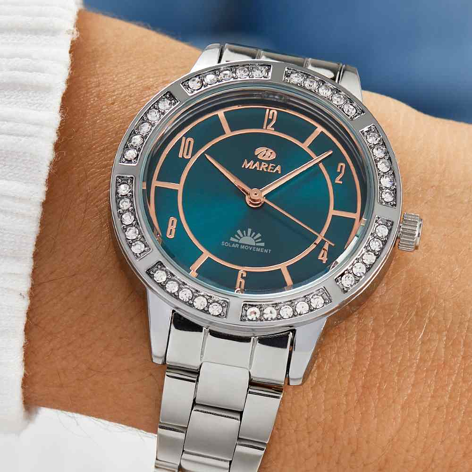 Reloj de carga solar para mujer 2
