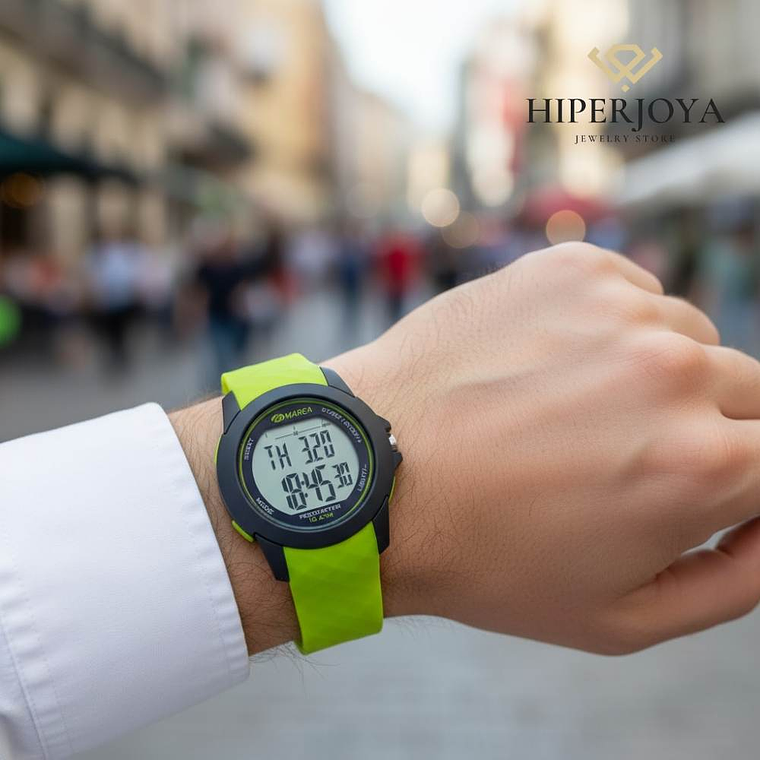 Reloj de caballero verde  2