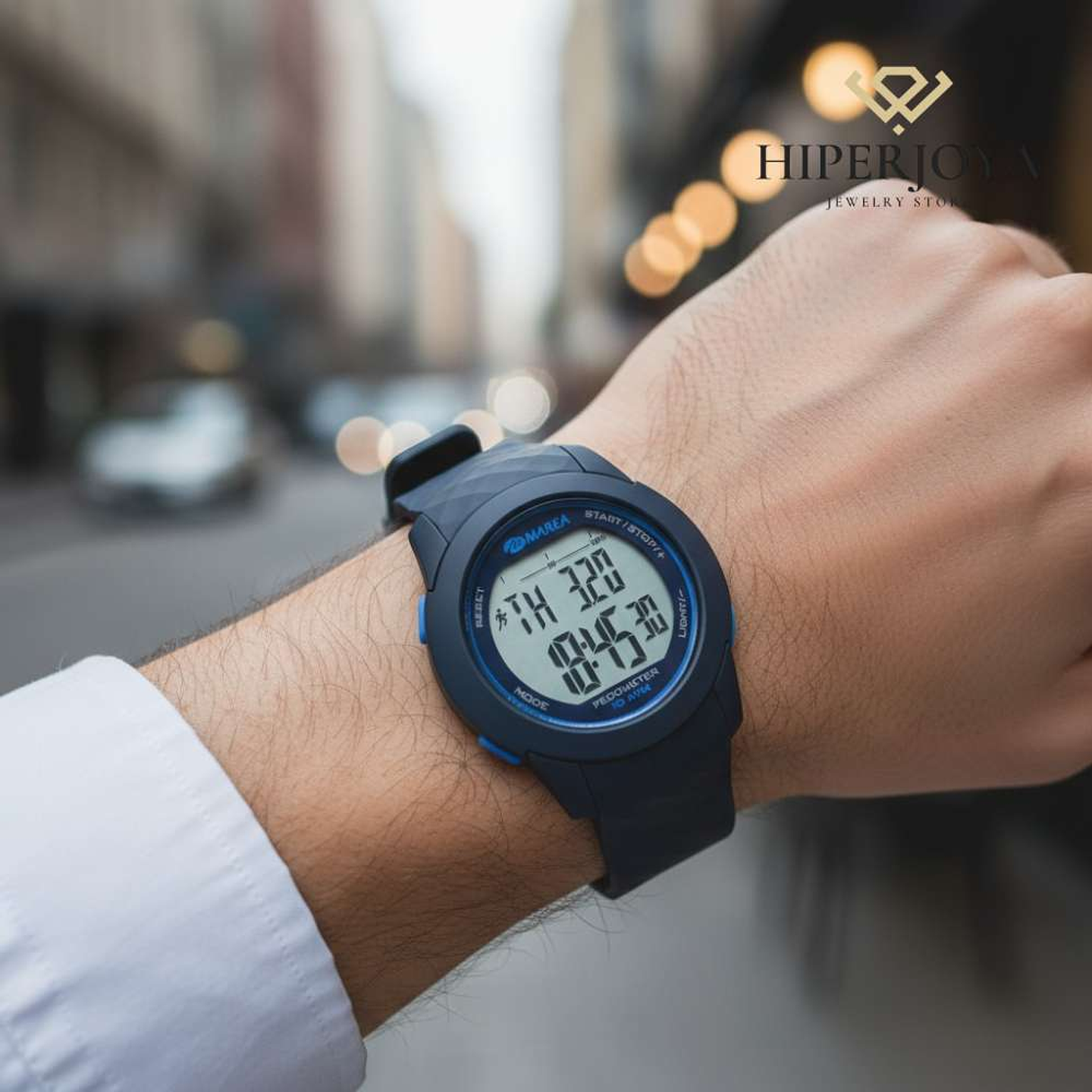 Reloj de hombre azul  2