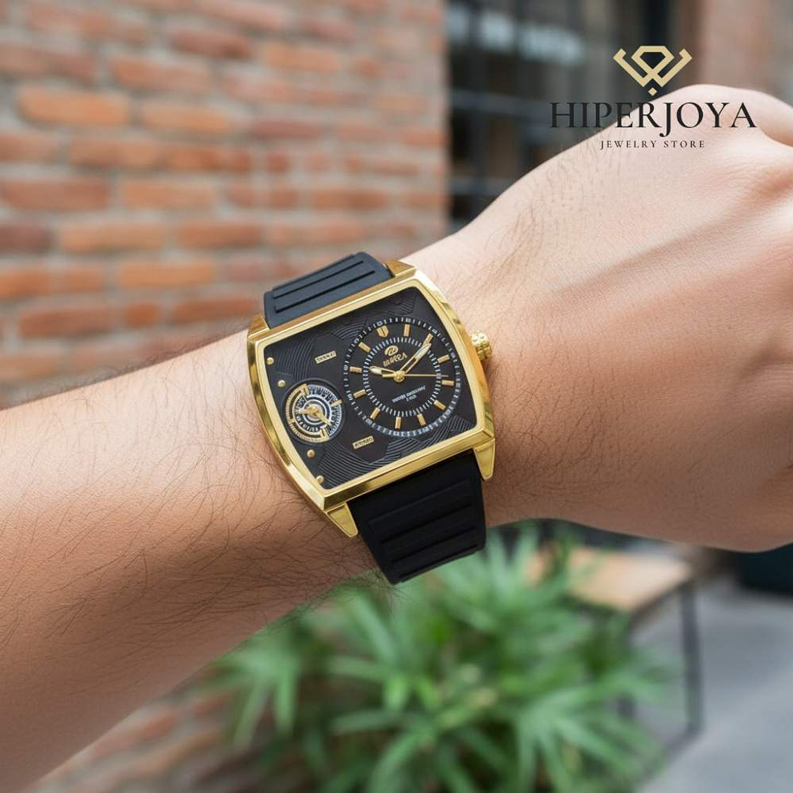 Reloj de tres agujas de silicona  2