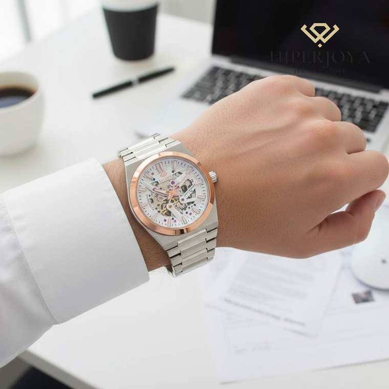 Reloj automático de acero para caballero  4