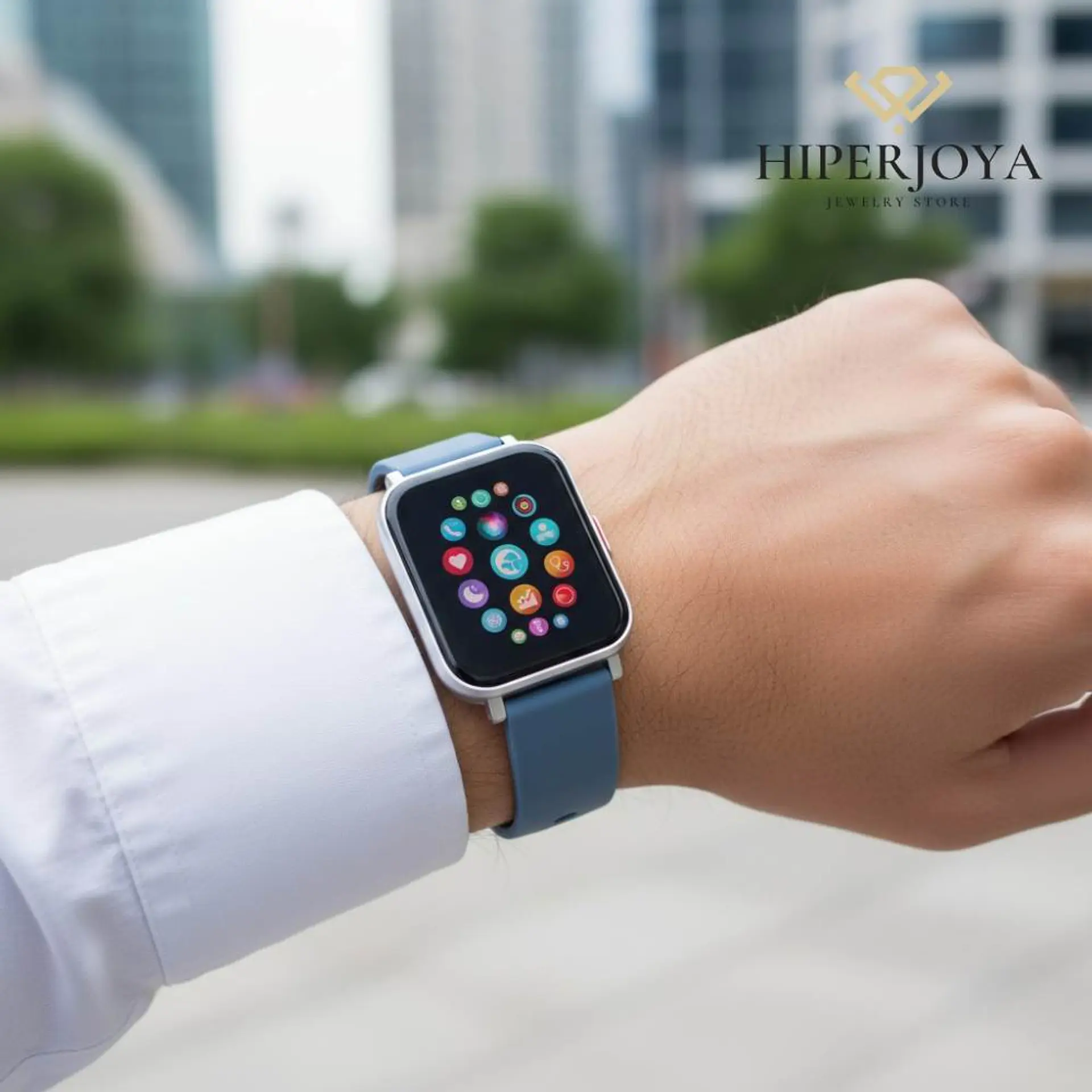 Reloj smartwatch azul Nowley  2
